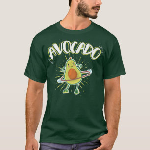 Camiseta Guay Aguacate Hula Hoop Dancing Fitness Healthy Fo