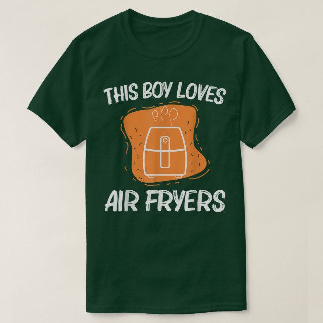 Camiseta Guay Air Fryer Para Niños Que Cocinan Cocina De Ga (Diseño del anverso)