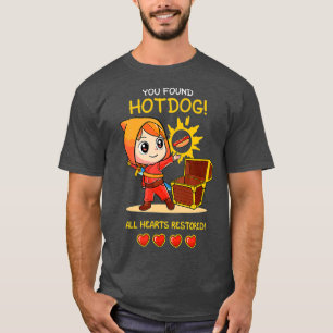 Camiseta Guay Anime Merch Hotdog Lover Manga Cosplay Food