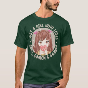 Camiseta Guay Anime Tee Anime Ramen Y Video Gaming Lover