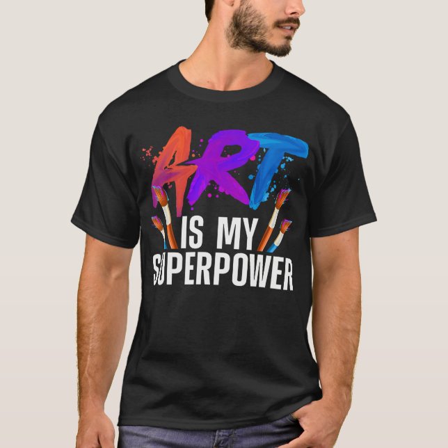 Camiseta Guay Art For Men Women Teacher Artista Painter (Anverso)