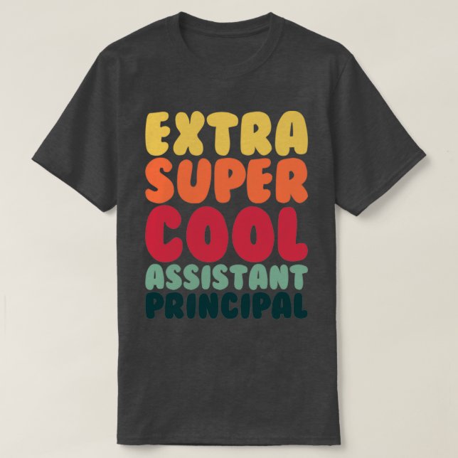 Camiseta Guay Assistant Principal Vintage (Diseño del anverso)