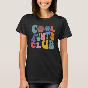 Camiseta Guay Aunts Club Mejor Tía De La Cara Feliz Retro