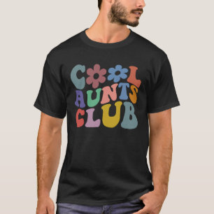 Camiseta Guay Aunts Club Retro Groovy nueva tía Guay