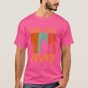 Camiseta Guay AVO de Mens Reel Pescando Papi Vintage Abuelo