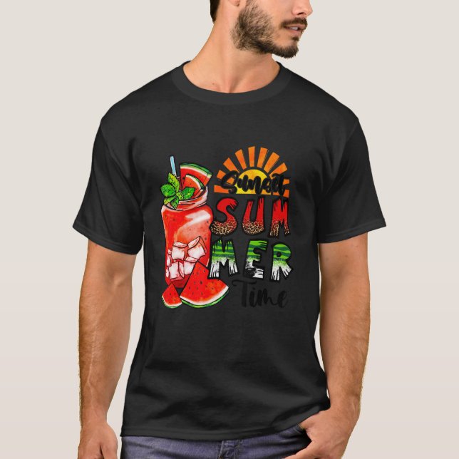 Camiseta Guay Awesome Beach Vacations Summer Sunset Time (Anverso)