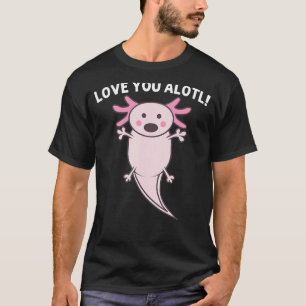 Camiseta Guay Axolotl Para Hombres Mujeres Anfibios Walki M