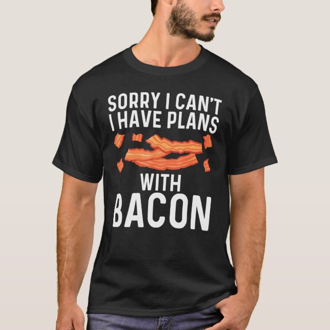 Camiseta Guay Bacon Art Para Hombres Mujeres Brotes De Cerd (Anverso)