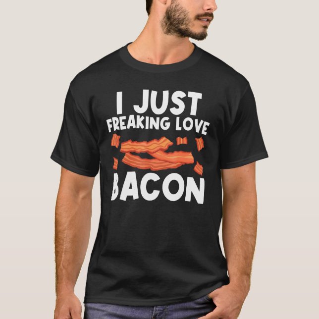 Camiseta Guay Bacon Art Para Hombres Mujeres Brotes De Cerd (Anverso)