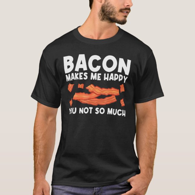 Camiseta Guay Bacon Art Para Hombres Mujeres Brotes De Cerd (Anverso)