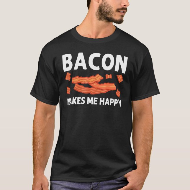 Camiseta Guay Bacon Art Para Hombres Mujeres Brotes De Cerd (Anverso)