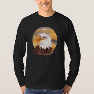 Camiseta Guay Bald Eagle Hawk Head Bird of Prey Raptor Bird