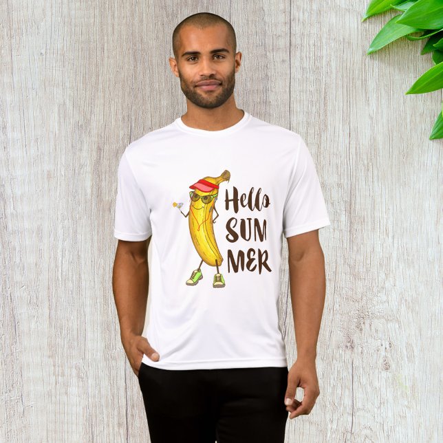 Camiseta Guay Banana Hello Summer Funny Fruta Tropical (Subido por el creador)