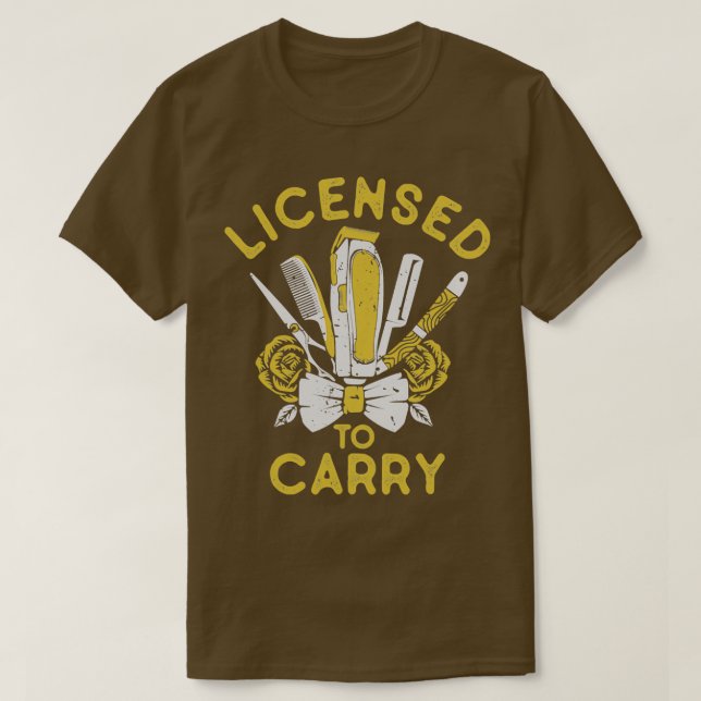 Camiseta Guay Barber Barber Hairstylista Tools (Diseño del anverso)
