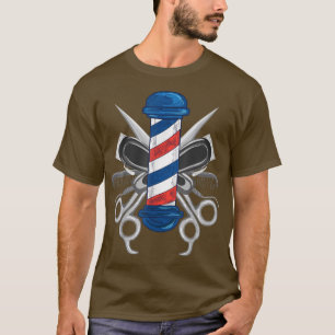 Camiseta Guay Barber Design Men Women Barber Pole Barbersho
