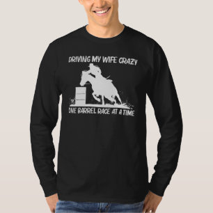 Camiseta Guay Barrel Carreras Arte Para Hombres Dad Horseba