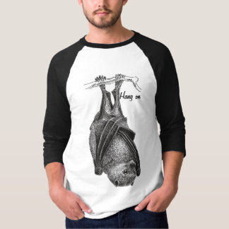 Camiseta Guay Bat, impresión vintage, diseño animal