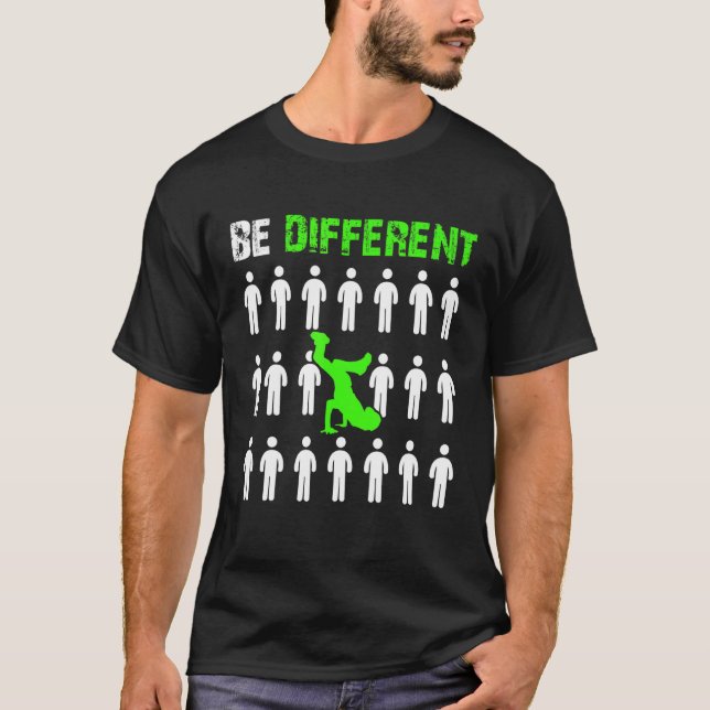 Camiseta Guay Be Different Breakancer Kid Hip Hop (Anverso)