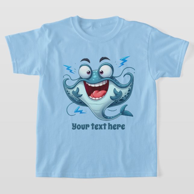 Camiseta Guay Beach agrega texto unisex niños stingray (Distribución)