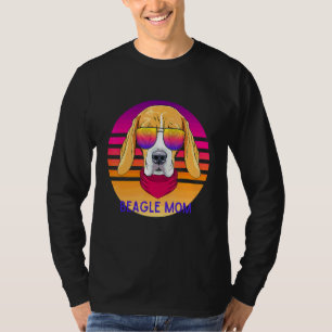 Camiseta Guay Beagle Mom Dog Head Mother's Day