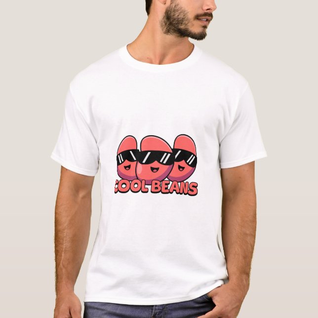 Camiseta ¡Guay Beans! Cute Kidney Bean Pun (Anverso)