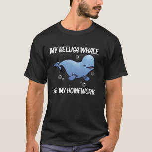 Camiseta Guay Beluga Ballena Para Niños Boys Orca Ballenas
