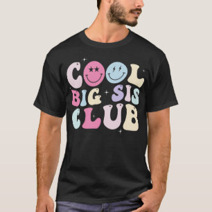 Camiseta Guay Big sis Club Divertida hermana gemela a la pa
