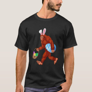 Camiseta Guay Bigfoot Bunny Headband Egband Basket Easter D