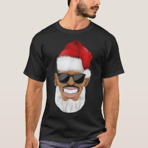 Camiseta Guay Black Hip Hop African American Santa Claus Xm