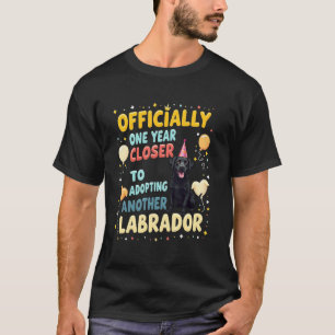 Camiseta Guay Black Labrador Birthday Dog