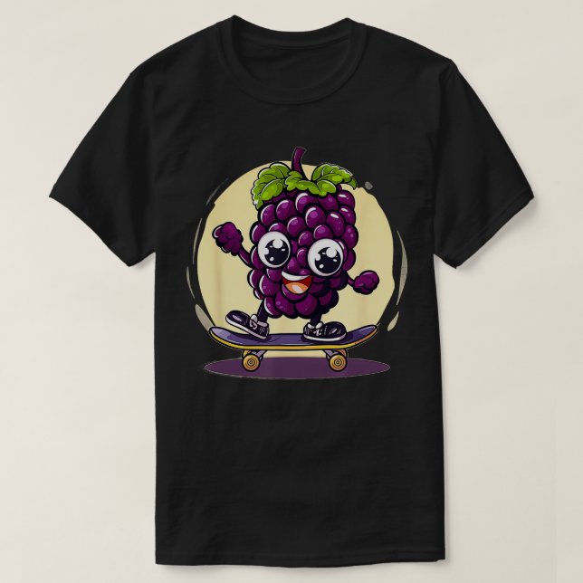 Camiseta Guay Blackberry Fruit ama el disfraz de patinaje (Diseño del anverso)