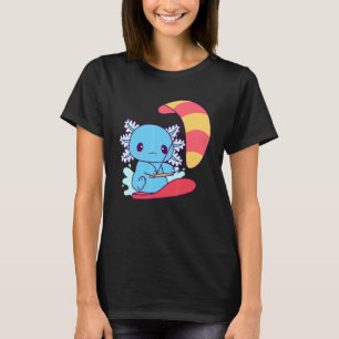 Camiseta Guay Blue Kiteboarding Axolotl Kitesurfing Life