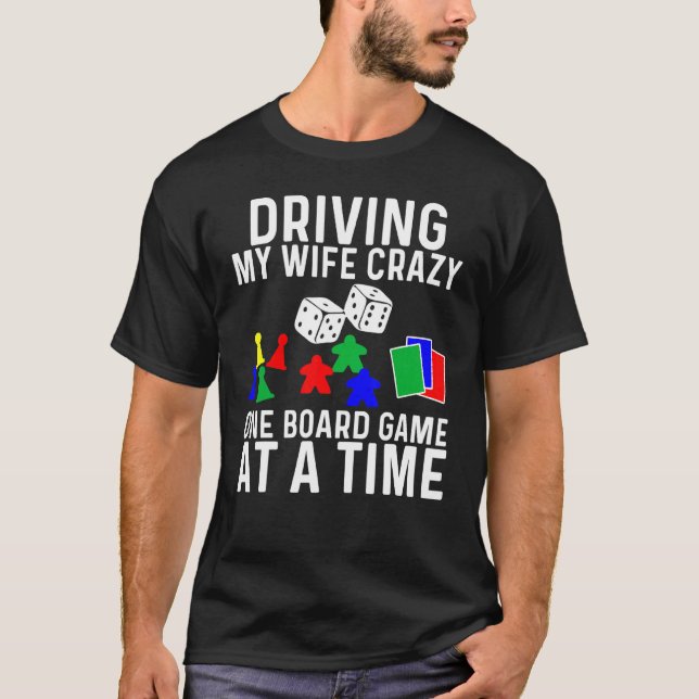 Camiseta Guay Board Games Art Para Hombres Padre Meeple Car (Anverso)