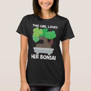 Camiseta Guay Bonsai Para Chicas Jardín De Plantas De Árbol