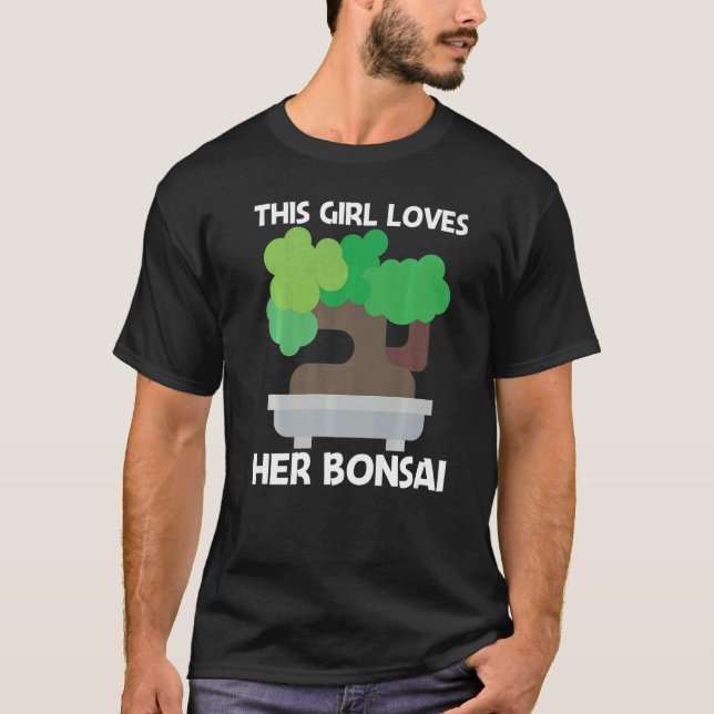 Camiseta Guay Bonsai Para Chicas Jardín De Plantas De Árbol (Anverso)