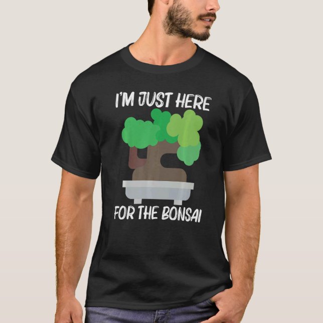 Camiseta Guay Bonsai Para Hombres Mujeres Jardín De Plantas (Anverso)