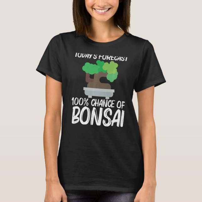 Camiseta Guay Bonsai Para Hombres Mujeres Jardín De Plantas (Anverso)