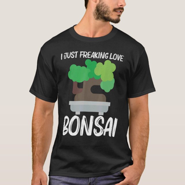 Camiseta Guay Bonsai Para Hombres Mujeres Jardín De Plantas (Anverso)