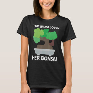 Camiseta Guay Bonsai Para Mamá Madre Planta De Árboles Jard