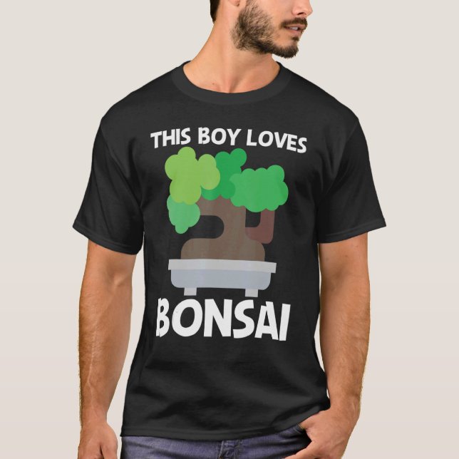 Camiseta Guay Bonsai Para Niños Jardín De Plantas De Árbol (Anverso)