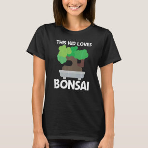 Camiseta Guay Bonsai Para Niños Jardín De Plantas De Árbol