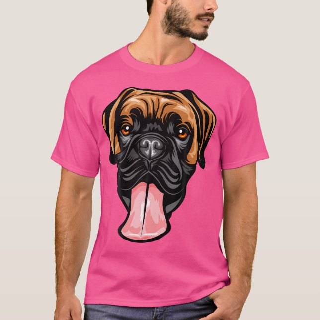 Camiseta Guay Boxer Dog Face (Anverso)