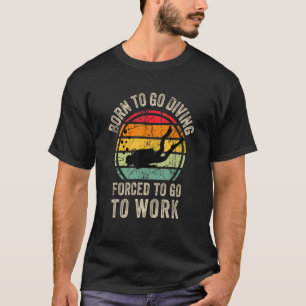 Camiseta Guay Buceando bajo el agua Gráfico Scuba Buceo Hom