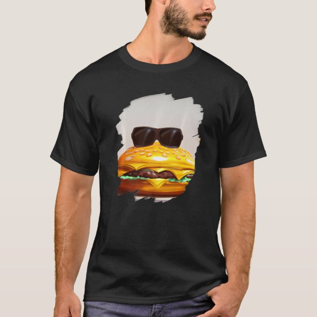 Camiseta Guay Burger Fries Alimentos Rápidos Escalofriantes (Anverso)