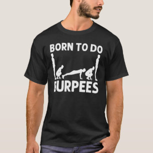 Camiseta Guay Burpee Para Hombres Mujeres Fitness Workout G