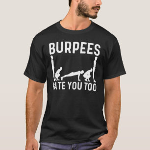 Camiseta Guay Burpee Para Hombres Mujeres Fitness Workout G