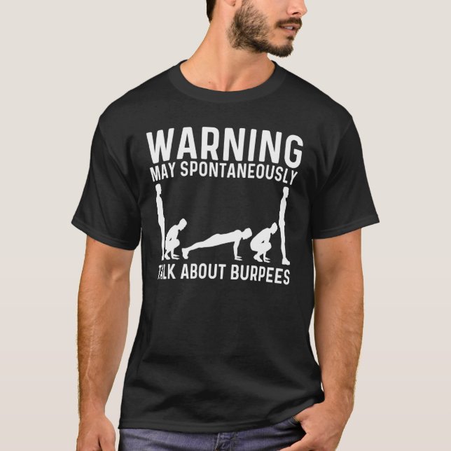 Camiseta Guay Burpee Para Hombres Mujeres Fitness Workout G (Anverso)