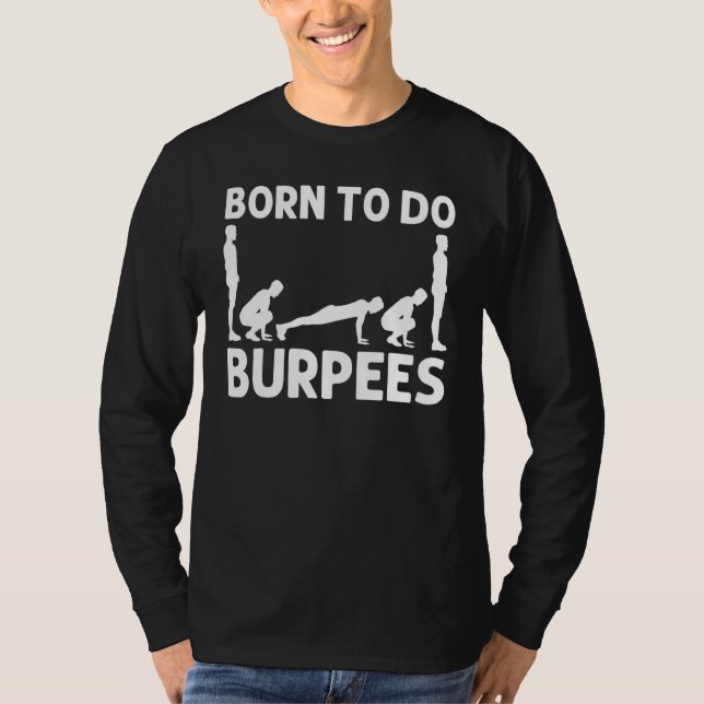 Camiseta Guay Burpee Para Hombres Mujeres Fitness Workout G (Anverso)