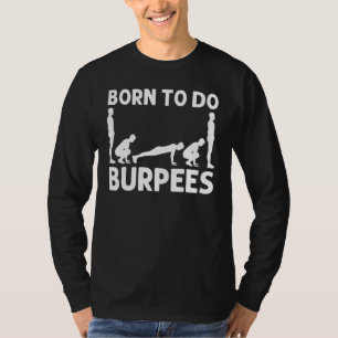Camiseta Guay Burpee Para Hombres Mujeres Fitness Workout G