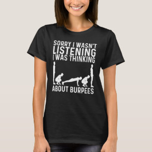 Camiseta Guay Burpee Para Hombres Mujeres Fitness Workout G